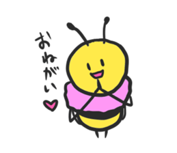 The Kingdom of honeybees sticker #3688741