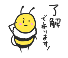 The Kingdom of honeybees sticker #3688742