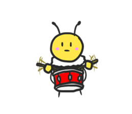 The Kingdom of honeybees sticker #3688746