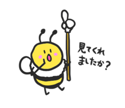 The Kingdom of honeybees sticker #3688748