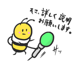 The Kingdom of honeybees sticker #3688750