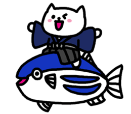 A cat speak the kochi dialect. sticker #3688789