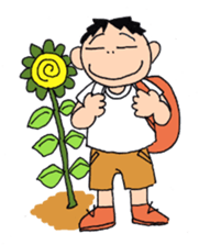 Man of line eyes sticker #3689066