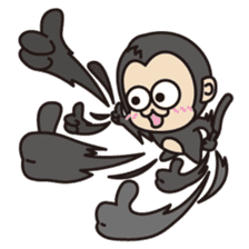 Monkey CYARU ver.2 sticker #3689273