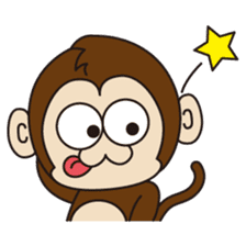 Monkey CYARU ver.2 sticker #3689277