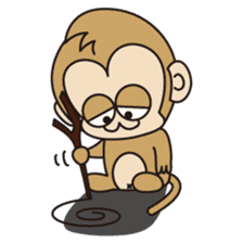 Monkey CYARU ver.2 sticker #3689303