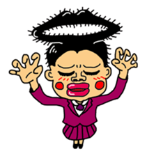 Ms. Hair sticker #3689400