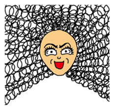 Ms. Hair sticker #3689411