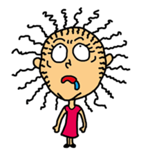 Ms. Hair sticker #3689419