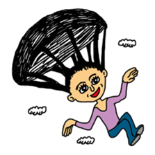 Ms. Hair sticker #3689425