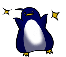 Carefree penguin sticker #3689758
