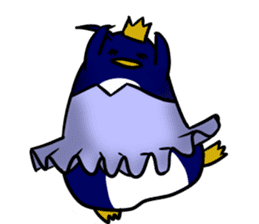 Carefree penguin sticker #3689759