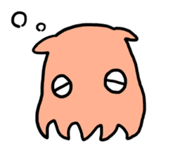 Flapjack octopus "MENSUKE" sticker #3690112
