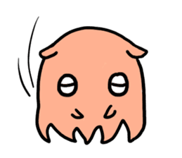 Flapjack octopus "MENSUKE" sticker #3690127