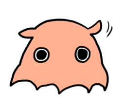 Flapjack octopus "MENSUKE" sticker #3690145