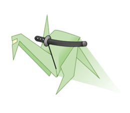 Thousand Paper Cranes Vol.6 Ninja sticker #3691054