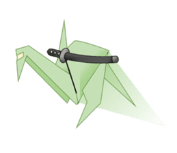 Thousand Paper Cranes Vol.6 Ninja sticker #3691054