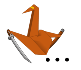 Thousand Paper Cranes Vol.6 Ninja sticker #3691060