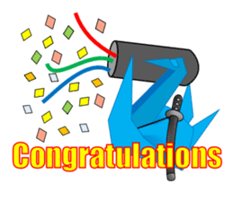 Thousand Paper Cranes Vol.6 Ninja sticker #3691081