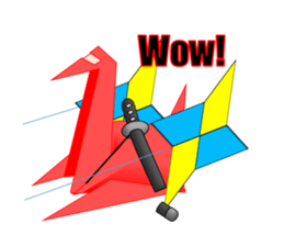 Thousand Paper Cranes Vol.6 Ninja sticker #3691082