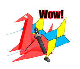 Thousand Paper Cranes Vol.6 Ninja sticker #3691082