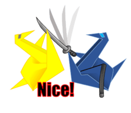 Thousand Paper Cranes Vol.6 Ninja sticker #3691084