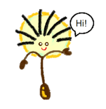 Dandelion fluff Watabo stickers sticker #3691447