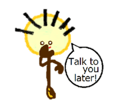 Dandelion fluff Watabo stickers sticker #3691465