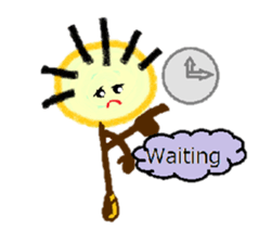 Dandelion fluff Watabo stickers sticker #3691467