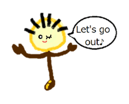 Dandelion fluff Watabo stickers sticker #3691478