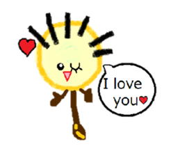 Dandelion fluff Watabo stickers sticker #3691486