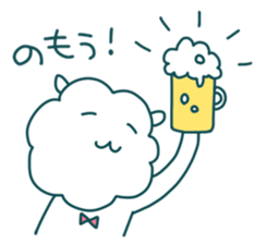 Fuwa-Moco-san (Mr.Fuwa-Moco) sticker #3691520