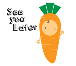 Orangie the Carrot sticker #3691571