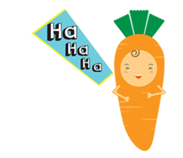 Orangie the Carrot sticker #3691572