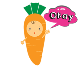 Orangie the Carrot sticker #3691576