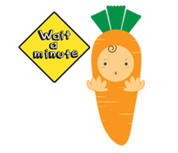 Orangie the Carrot sticker #3691577