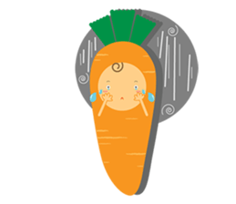 Orangie the Carrot sticker #3691578