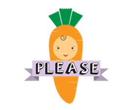 Orangie the Carrot sticker #3691579