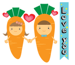 Orangie the Carrot sticker #3691584