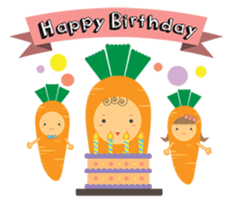 Orangie the Carrot sticker #3691586