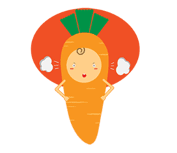 Orangie the Carrot sticker #3691588