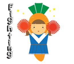 Orangie the Carrot sticker #3691590