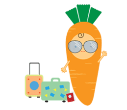 Orangie the Carrot sticker #3691591