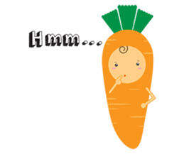 Orangie the Carrot sticker #3691592