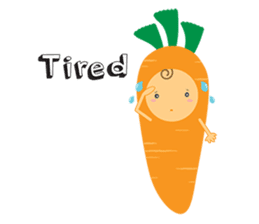 Orangie the Carrot sticker #3691593