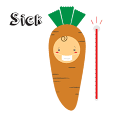 Orangie the Carrot sticker #3691594