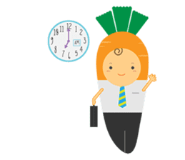 Orangie the Carrot sticker #3691595