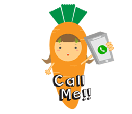 Orangie the Carrot sticker #3691596