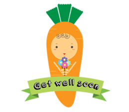 Orangie the Carrot sticker #3691598