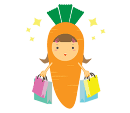 Orangie the Carrot sticker #3691599